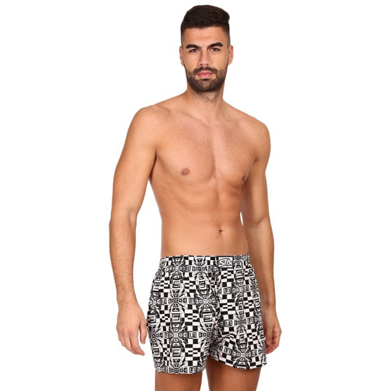 3PACK Boxershorts til mænd Styx art klassisk gummi flerfarvet (3A13025)