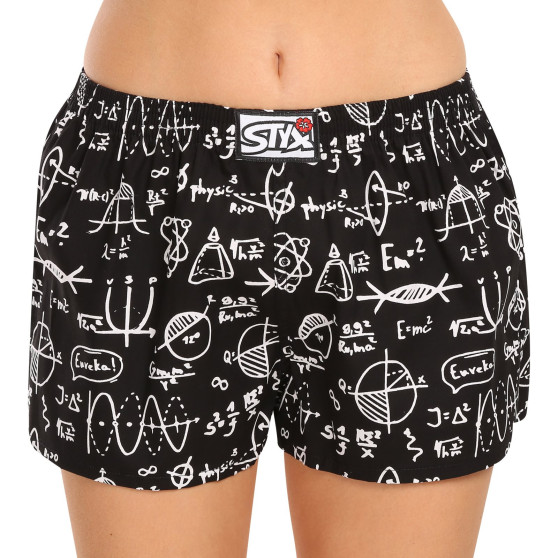 5PACK Dameshorts Styx art klassisk gummi flerfarvet (5K1527892)