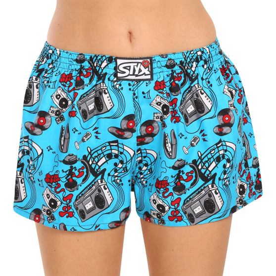 5PACK Dameshorts Styx art klassisk gummi flerfarvet (5K1527892)