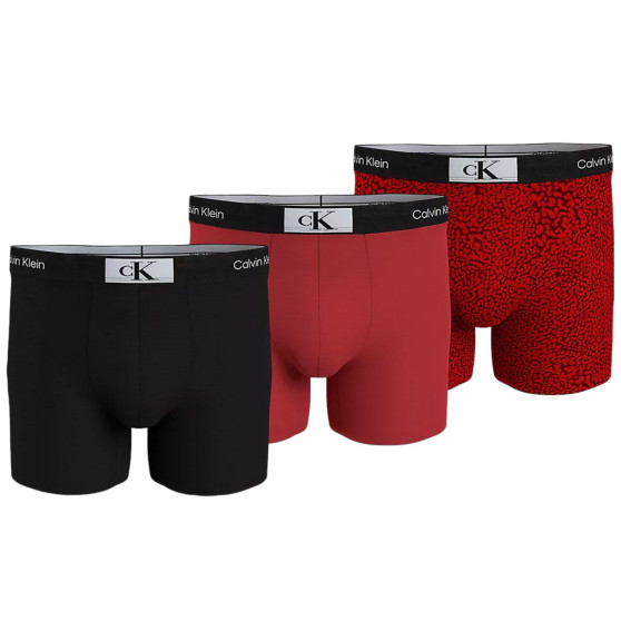 3PACK Boxershorts til mænd Calvin Klein flerfarvet (NB3533E-HZY)