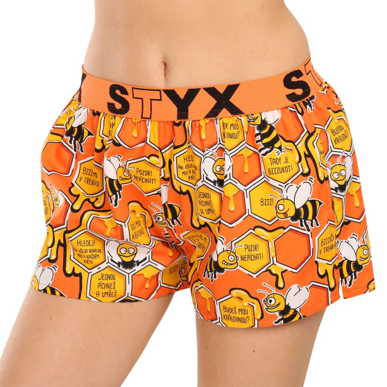 Dameshorts Styx art sports gummi bees (T1654)