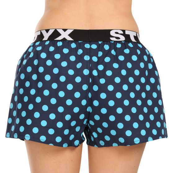 Dameshorts Styx art sports gummi polka dots (T1651)