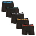 5PACK Boxershorts til mænd Gianvaglia sort (GVG-5008)