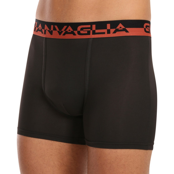 5PACK Boxershorts til mænd Gianvaglia sort (GVG-5008)