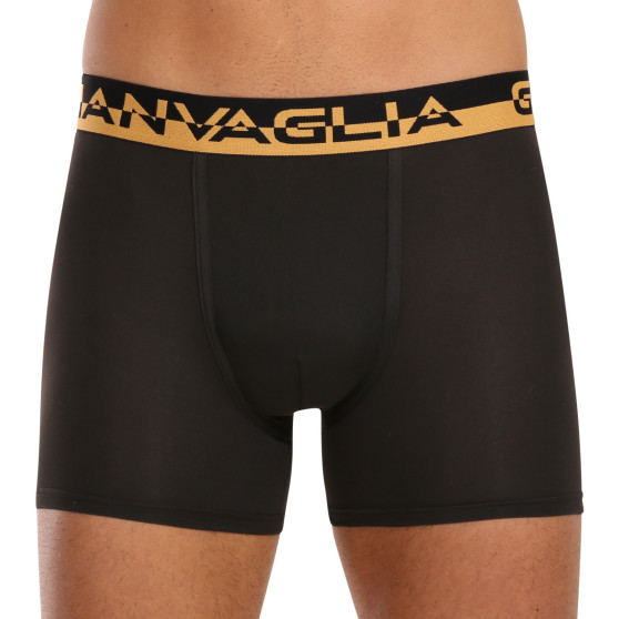 5PACK Boxershorts til mænd Gianvaglia sort (GVG-5008)