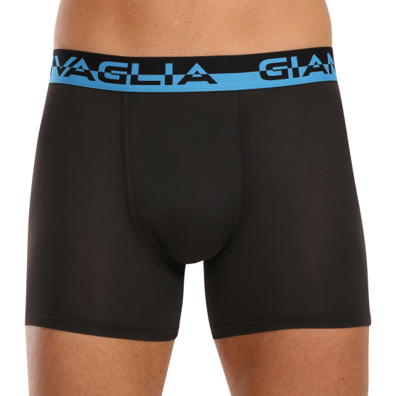 5PACK Boxershorts til mænd Gianvaglia sort (GVG-5008)