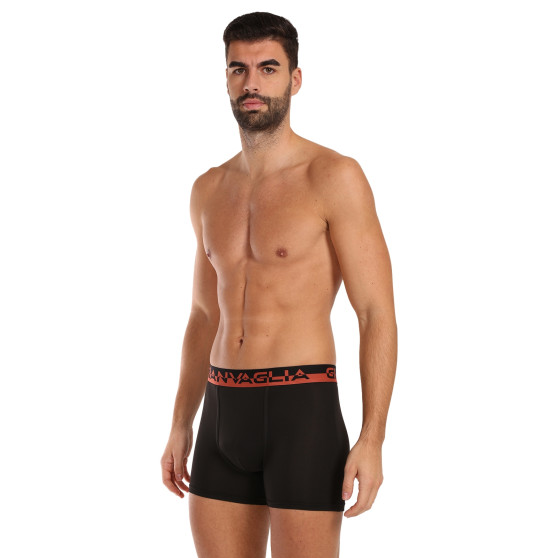 5PACK Boxershorts til mænd Gianvaglia sort (GVG-5008)