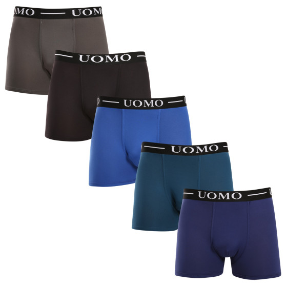 5PACK Boxershorts til mænd Gianvaglia flerfarvet (GVG-7501)