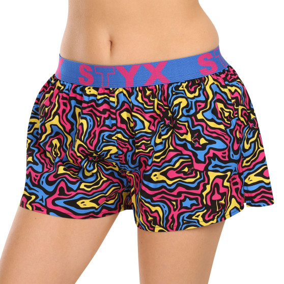 Dameshorts Styx kunst sport gummi svampe (T1550)