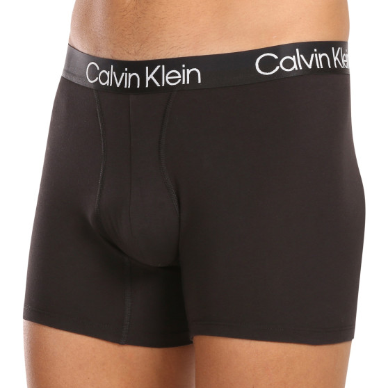 3PACK Boxershorts til mænd Calvin Klein sort (NB2971A-7VI)