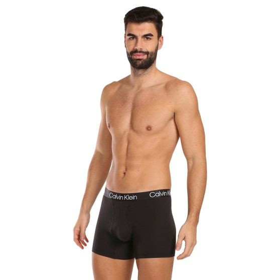 3PACK Boxershorts til mænd Calvin Klein sort (NB2971A-7VI)