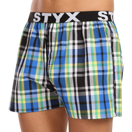 Boxershorts til mænd Styx sport gummi flerfarvet (B1017)