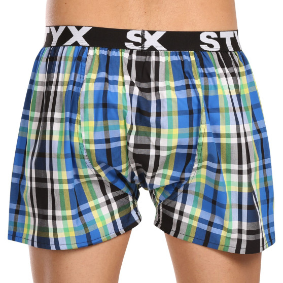 Boxershorts til mænd Styx sport gummi flerfarvet (B1017)