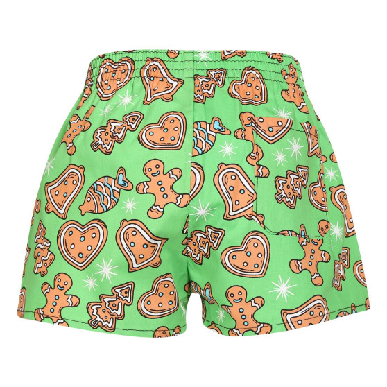 Børneshorts Styx art klassisk gummi christmas gingerbread (J1753)