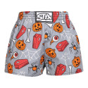 Børneshorts Styx art klassisk gummi Halloween-kiste (J1752)