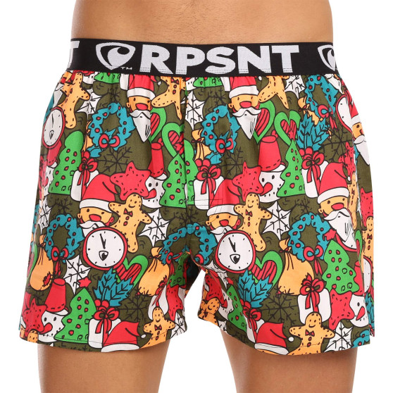 Boxershorts til mænd Represent eksklusiv Mike Christmas Time (R3M-BOX-0729)