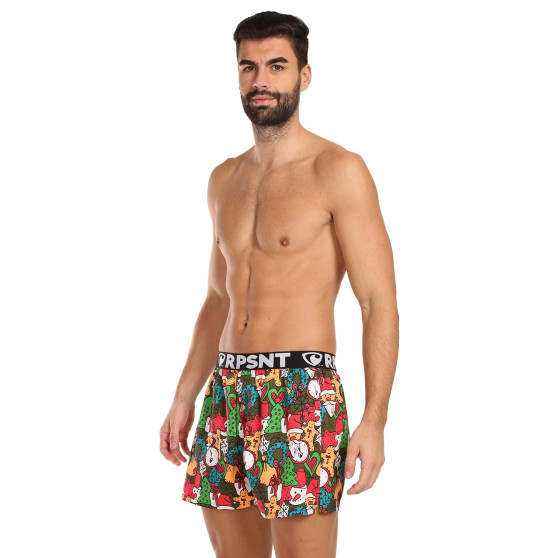 Boxershorts til mænd Represent eksklusiv Mike Christmas Time (R3M-BOX-0729)