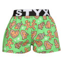 Børneshorts Styx art sports gummi christmas gingerbread (BJ1753)