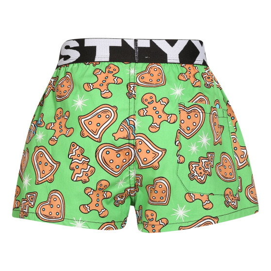 Børneshorts Styx art sports gummi christmas gingerbread (BJ1753)