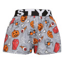 Børneshorts Styx kunst sport gummi Halloween kister (BJ1752)