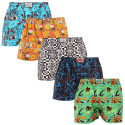 5PACK Boxershorts til mænd Styx art klassisk gummi flerfarvet (5A1457834)