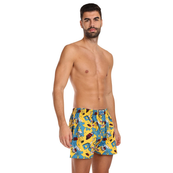 3PACK Boxershorts til mænd Styx art klassisk gummi flerfarvet (3A11820)