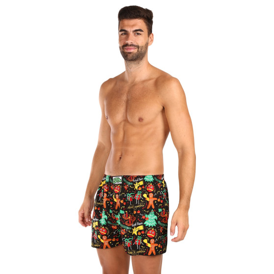 3PACK Boxershorts til mænd Styx art klassisk gummi flerfarvet (3A17134)