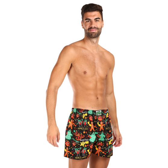 3PACK Boxershorts til mænd Styx art klassisk gummi flerfarvet (3A17134)