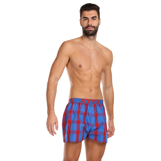 3PACK Boxershorts til mænd Styx sport elastik flerfarvet (3B11456)