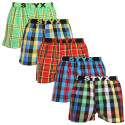 5PACK Boxershorts til mænd Styx sport elastik flerfarvet (5B1112345)