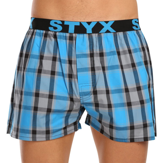 5PACK Boxershorts til mænd Styx sport elastik flerfarvet (5B1167890)