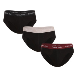 3PACK Trusser til mænd Calvin Klein sort (U2661G-H54)