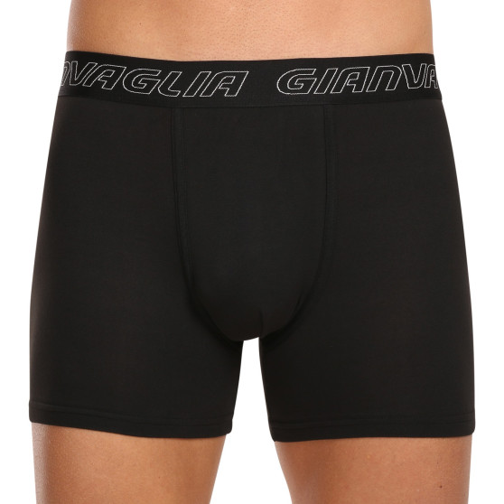 5PACK Boxershorts til mænd Gianvaglia sort (GVG-5014)