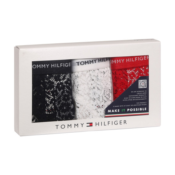 3PACK G-streng til kvinder Tommy Hilfiger flerfarvet (UW0UW04896 0X0)