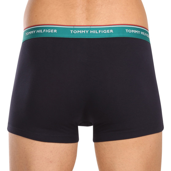 3PACK Boxershorts til mænd Tommy Hilfiger mørkeblå (UM0UM01642 0UK)