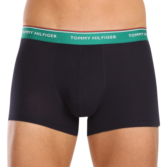 3PACK Boxershorts til mænd Tommy Hilfiger mørkeblå (UM0UM01642 0UK)