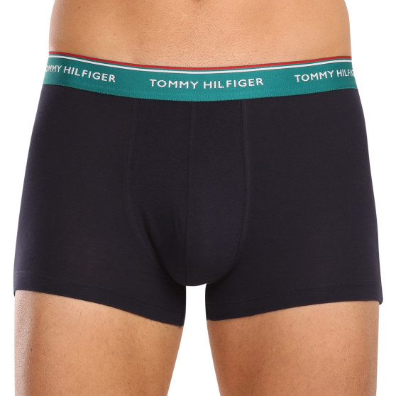 3PACK Boxershorts til mænd Tommy Hilfiger mørkeblå (UM0UM01642 0UK)