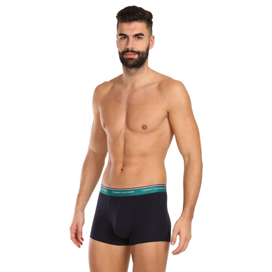 3PACK Boxershorts til mænd Tommy Hilfiger mørkeblå (UM0UM01642 0UK)