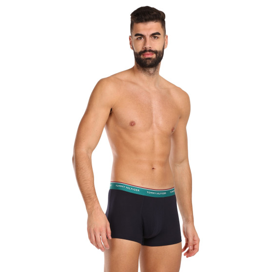 3PACK Boxershorts til mænd Tommy Hilfiger mørkeblå (UM0UM01642 0UK)