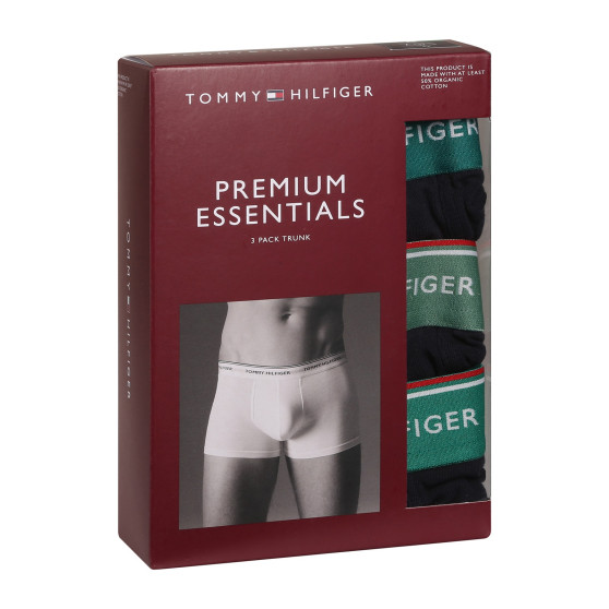 3PACK Boxershorts til mænd Tommy Hilfiger mørkeblå (UM0UM01642 0UK)