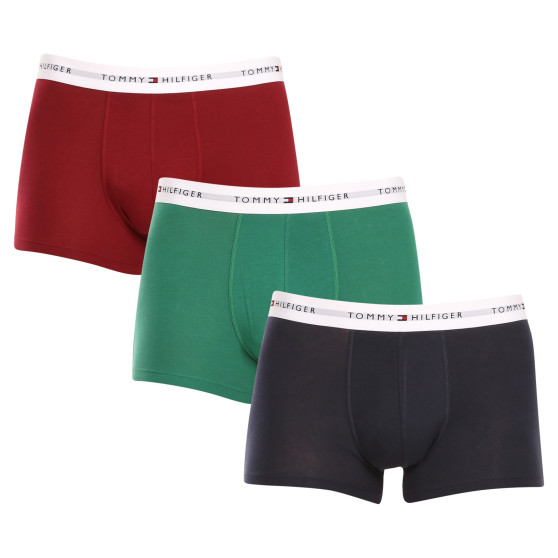 3PACK Boxershorts til mænd Tommy Hilfiger flerfarvet (UM0UM02761 0SS)