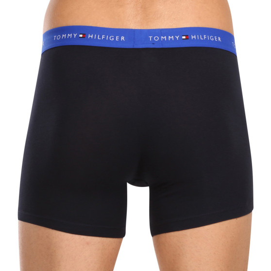 3PACK Boxershorts til mænd Tommy Hilfiger mørkeblå (UM0UM02765 0RW)