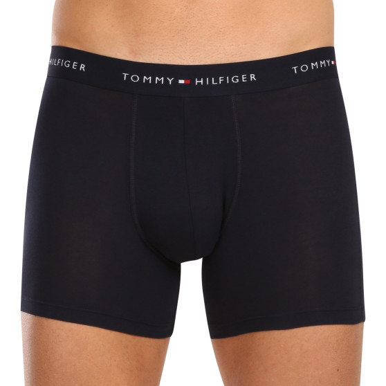 3PACK Boxershorts til mænd Tommy Hilfiger mørkeblå (UM0UM02765 0RW)