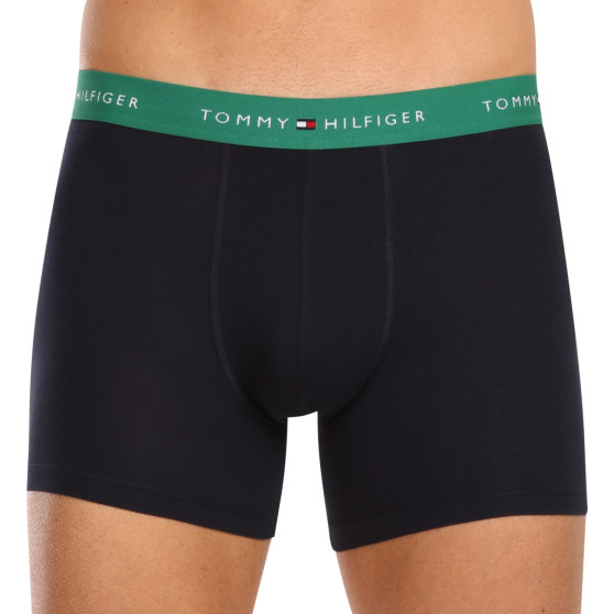 3PACK Boxershorts til mænd Tommy Hilfiger mørkeblå (UM0UM02765 0RW)