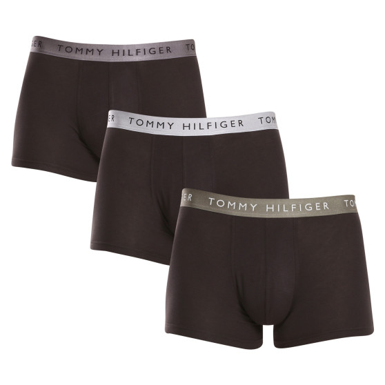 3PACK Boxershorts til mænd Tommy Hilfiger sort (UM0UM03028 0UB)