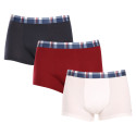 3PACK Boxershorts til mænd Tommy Hilfiger flerfarvet (UM0UM03041 0XU)