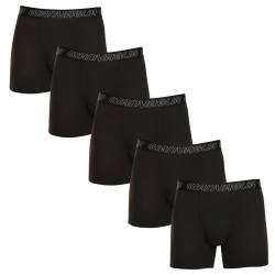 5PACK Boxershorts til mænd Gianvaglia sort (GVG-5015)