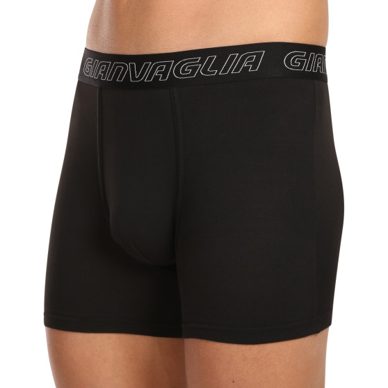 5PACK Boxershorts til mænd Gianvaglia sort (GVG-5015)