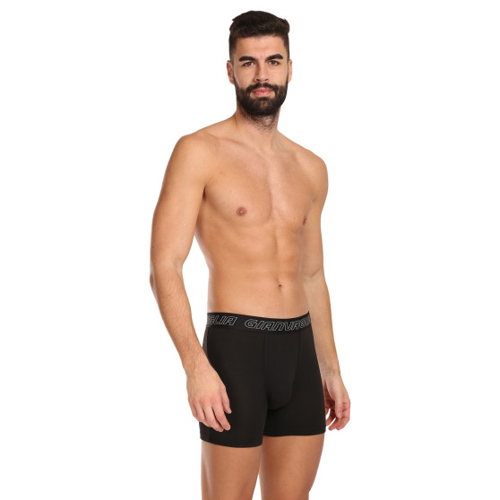 5PACK Boxershorts til mænd Gianvaglia sort (GVG-5015)