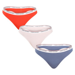 3PACK G-streng til kvinder Tommy Hilfiger flerfarvet (UW0UW04894 0V7)